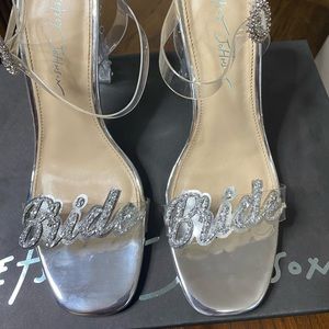 Betsey Johnson “Blue” Barie shoes. Size 8 1/2. Worn once